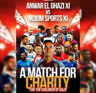 Anwar El Ghazi Gelar Laga Amal untuk Anak-Anak Gaza, Deretan Pesepakbola Top Bakal Tampil