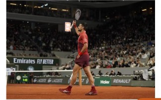 Djokovic Awali Roland Garros Dengan Menang 3 Set Langsung