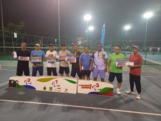 Narkim-Harjito Juara, Ketua Pelti Semangati Bekasi Cetak Banyak Bibit Tenis Profesional