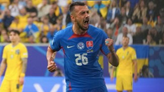 Pertandingan Sengit, Slovakia Unggul 1-0 atas Ukraina di Babak Pertama