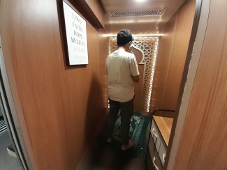 Ada Mushola Mungil di KA Majapahit, Mudahkan Penumpang Dirikan Shalat