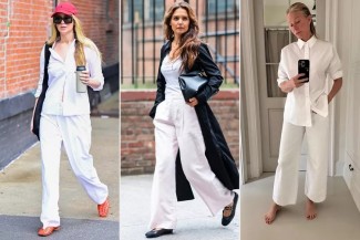 Tren Celana Putih Ala Selebritis Hollywood untuk Tampil Stylish
