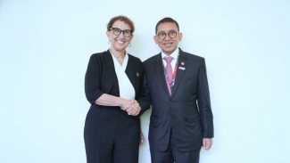 Ketua BKSAP DPR Fadli Zon Bertemu Pejabat Unstad Bahas Perdagangan Internasional  Yang Seimbang.