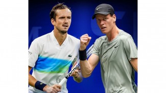 Sinner Ngeri Hadapi Medvedev; Ini Perang Fisik dan Mental. Medvedev Janji Ngotot