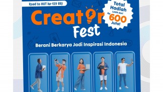 Dukung Perkembangan Industri Kreatif, BRI Gelar Kompetisi “Creator Fest 2024”