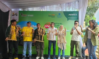 Trio Syariah Hebohkan Pasar Rangkasbitung: Kolaborasi Unik Adira, Danamon, dan Zurich