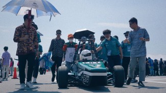 Tim Anargya ITS Pertahankan Gelar Juara di FSAE Japan 2024