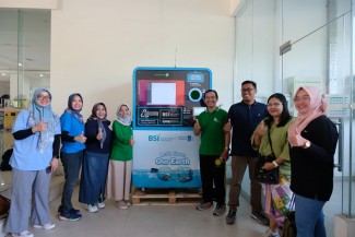 Peduli Lingkungan, Bank Syariah Indonesia Dukung ITS Kelola Limbah Plastik