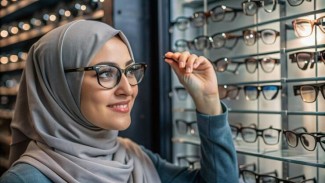 Penting Bagi Hijaber: Tips Memilih Kacamata untuk Wanita Hijab