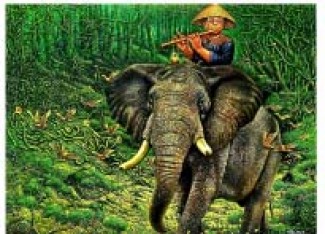 Peringati Hari Santri, Pelukis Nabila Gelar Pameran Tunggal Angon Angin