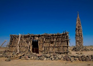 Masjid Sharif di Ethiopia, Masjid Ranting Kayu yang Dibangun Warga Miskin Lokal