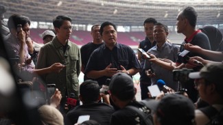 Sambut Suporter Jepang dan Arab Saudi, Erick Thohir: Jangan Takut Nonton Di SUGBK