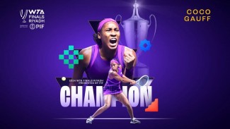 Bermain 3 Jam Penuh Ketegangan, Coco Gauff Juarai WTA Final 2024 Setelah Kubur Ambisi  Zheng, Dan Kantongi Hadiah 76,8 Miliar