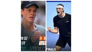 Jannik Sinner Bakal Bermain Habis Habisan di  ATP Final Untuk Pertarungan Final Lawan Taylor Fritz
