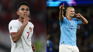 ERLING HAALAND Terpesona! Aksi Magis Marselino Ferdinan Bawa Indonesia Tekuk Arab Saudi Curi Perhatian Striker Man City