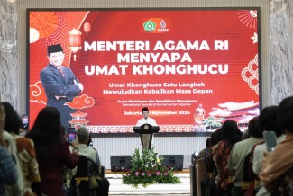 Menag Prof Nasaruddin Menyapa Umat Konghucu Demi Prinsip Kesetaraan