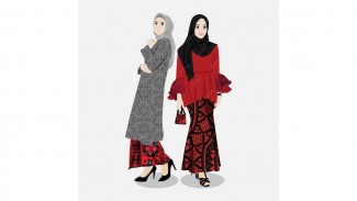 Tips Memilih dan Padu Padan Kebaya Muslim untuk Lebaran