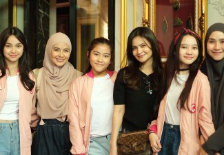 Ikuti Jejak Ortu, Anak Zaskia Mecca, Cut Tary, dan Meisya Siregar Kompak Ikut Gadis Sampul
