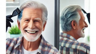 Hukum Mewarnai Rambut Menjadi Hitam bagi Manula, Begini Penjelasannya