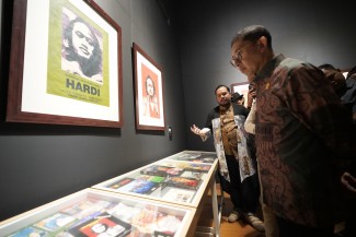 Kementerian Kebudayaan Gelar Pameran Jejak Perlawanan “Sang Presiden 2001” Tribut untuk Hardi