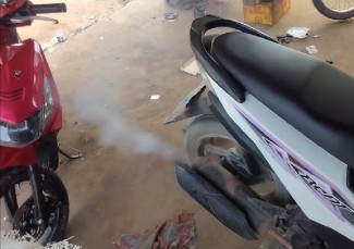 Penyebab Asap Knalpot Honda BeAT Ngebul