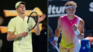 Jannik Sinner Siap Bertarung di Final Melawan Zherev, Sayang Ben Shelton Bermain Dengan Service Tumpul