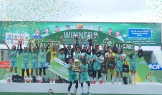 Perkasa di Setiap Laga, Tim All-Stars Kudus Raih Gelar Juara MilkLife Soccer Challenge