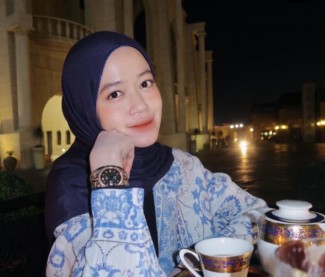 Penyanyi Gambus Indonesia, Alma Esbeye Tampil Bareng Musisi Dunia di Qatar