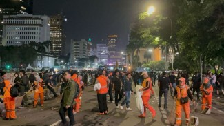 Akses Istana via Medan Merdeka Barat Kembali Normal Usai Demo Indonesia Gelap