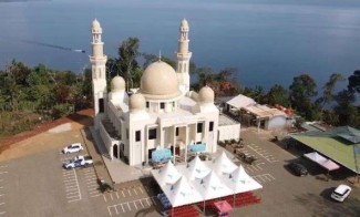 Profil Masjid Al-Ukhuwah Luwu Timur, Masjid Ramah Lingkungan Terbaik dengan Banyak Tumbuhan Hijau