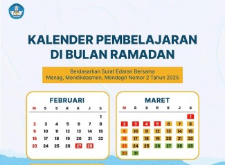 Perlu Dicatat, Ini Kalender Lengkap Sekolah  di Bulan Ramadan