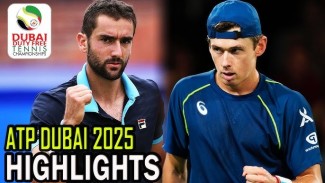 Alex de Minaur Ditumbangkan Petenis Tua di Dubai Open, Rublev Dijungkalkan Petenis Kualifikasi