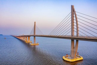Jembatan dan Terowongan Bawah Laut Hongkong-Macau Jadi Keajaiban Teknik Dunia