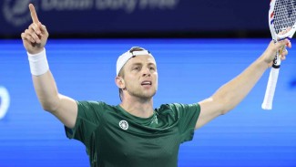 Greikspoor Permalukan Medvedev, Tsitsipas Singkirkan Barrettini, Aliassime Jegal Cilik di Dubai Duty Free Tennis