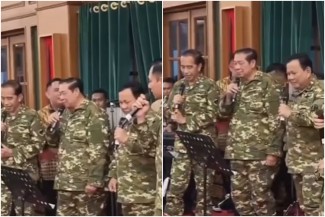 Momen Langka 3 Presiden RI Nyanyi Bareng Koyo Jogja Istimewa di Retret Kepala Daerah Akmil Magelang