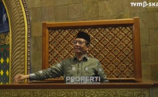 Di Ceramah UGM, Mahfud MD Singgung Suara 16 Persen sampai Pemerintahan yang Adil