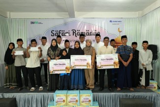 Jelang HUT ke-55, Jamkrindo Bagikan Ratusan Paket Sembako dan Santunan di Serang