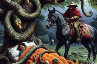 Kisah Sufi Salim Abdali dari Rumi: Penunggang Kuda dan Ular