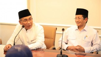 Silaturahmi Ramadan, Menag Temui Ketum PBNU Bahas Banyak Hal Strategis