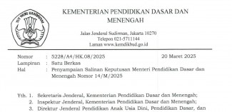Resmi! Mendikdasmen Abdul Muti Hapus Program Sekolah Penggerak