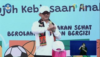 Mendikdasmen Abdul Muti Resmikan Peluncuran Buku Panduan Gerakan 7 Kebiasaan Anak Indonesia Hebat