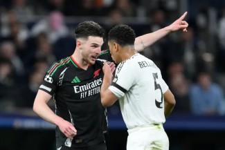 Real Madrid vs Arsenal: Dua Penalti Batal dan Panenka Gagal, Saka Warnai Babak Pertama yang Penuh Drama