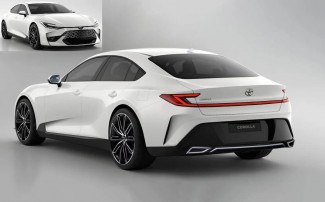 Toyota Corolla Hybrid Sedan 2027 Meluncur Secara Virtual dengan Desain  Gaya Camry 2025 Yang Makin Keren