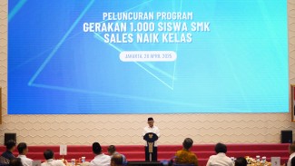 Gebrakan Baru, Kemendikdasmen Luncurkan Gerakan 1.000 Siswa SMK Sales Naik Kelas