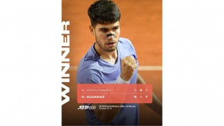 Sukses Hajar Khachanov, Alcaraz Melaju ke Perempat Final BNL dItali, Jack Draper Siap Mengancam