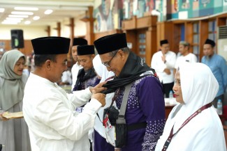SIG Berangkatkan 278 Jamaah Haji dari Jawa Timur, Sumatra Barat dan Sulawesi Selatan