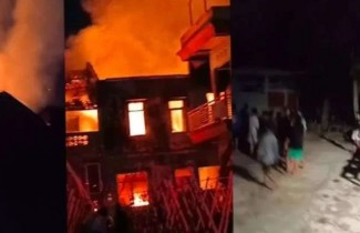 Pondok Kebakaran, Santri Ponpes Darul Quran Cimalaka Jabar Mengungsi ke Tenda BPBD
