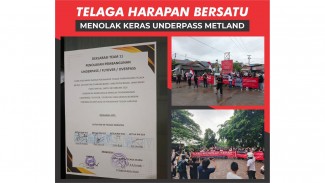 Warga Telaga Harapan Tolak Proyek Underpass Metland, DPRD Siap Ajukan Tiga Alternatif Lokasi