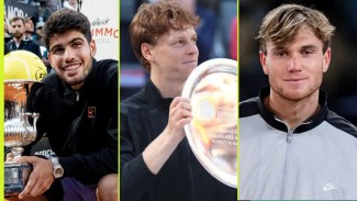 Poin dan Uang yang Diraih Alcaraz, Sinner, Draper, Musetti, Zverev di Roma Master1000; Siapa Paling Kaya?