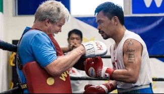 Manny Pacquiao Tiba di Los Angeles Fokus Persiapan Bertarung Lawan Kelas WBC Welter Mario Barrios 19 Juli